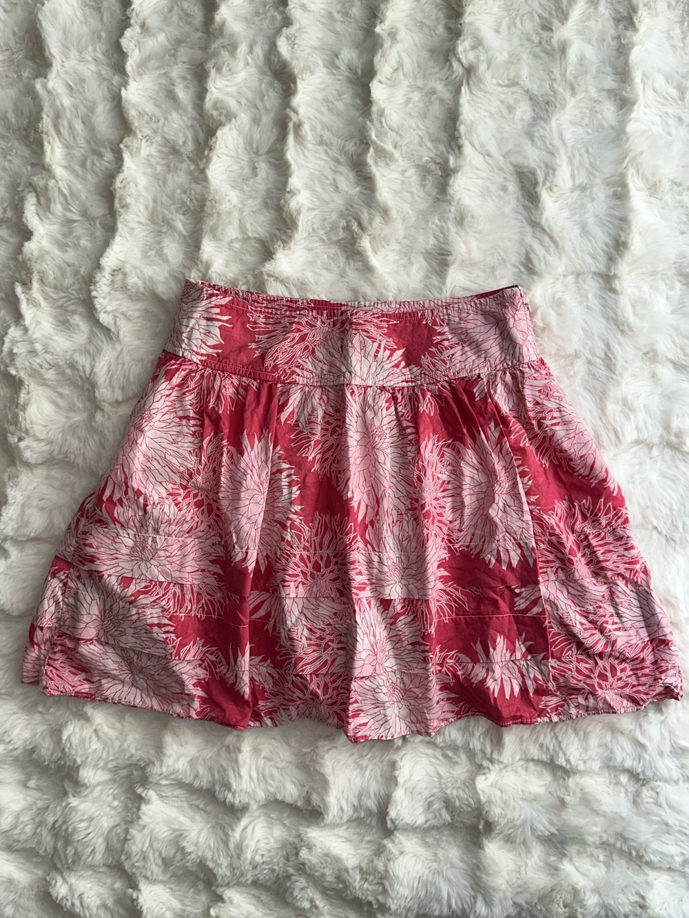 Dolls GAP Pink Floral Essential Stylish Vacation Comfy Skirt- Women’s